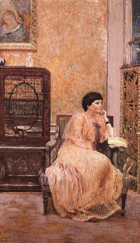 Edouard Vuillard Maxi Er portrait of his wife at home